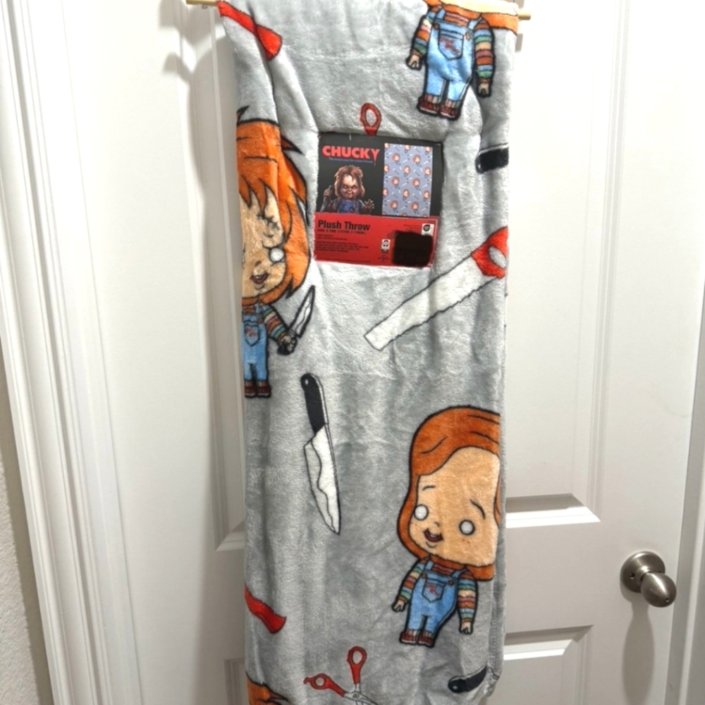 Chucky Halloween Blanket 🎃